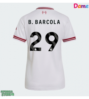 Liverpool Bradley Barcola #29 Replika Udebanetrøje Dame 2026-27 Kortærmet